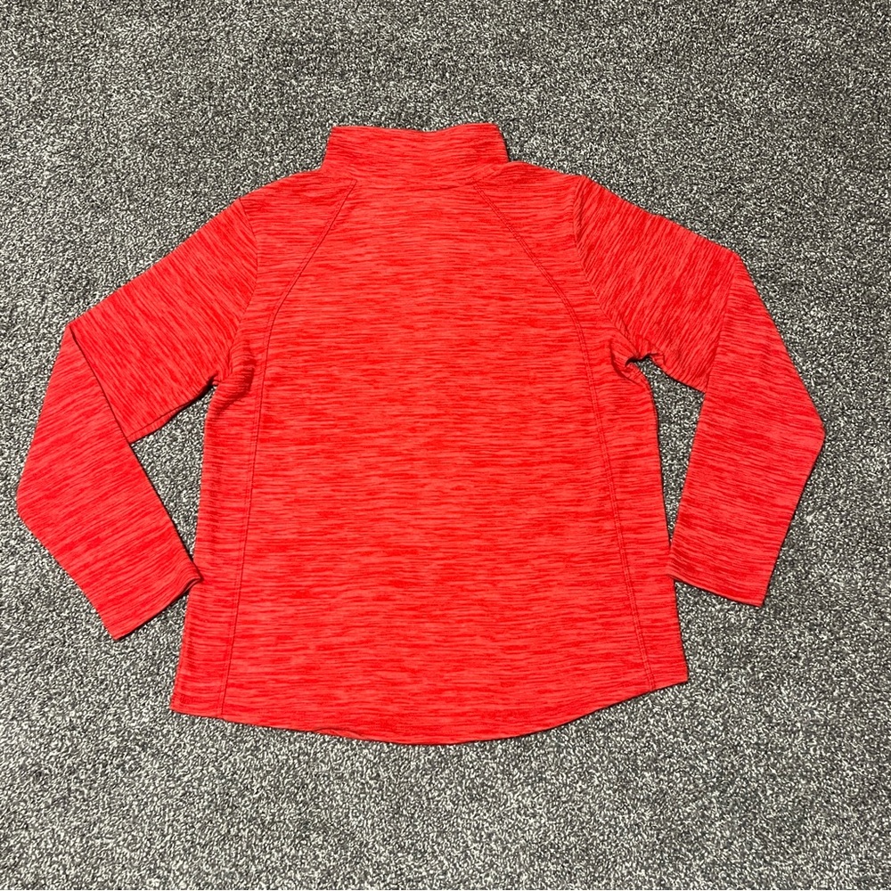 St. John's Bay Classic Women's Red Quarter-Zip Size M - Picture 3 of 10